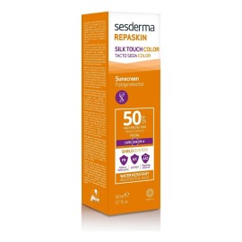 Repaskin Sesderma 50ml Bloqueador Solar Con Color Tacto Seda