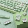 Cmokifuly Frog Cute Keycaps MDA Profile Custom PBT Green Keycap