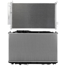 ECCPP Aluminum Radiator Replacement 2006-2011 for Honda for Civic 2926 Plastic Radiator Auto Parts Complete radiator Radiator Engine Coolant Radiator Assembly Radiator