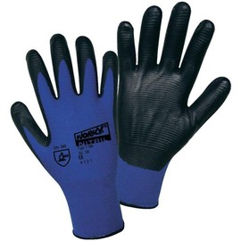 L+D worky NYLON GRIP NITRIL FEINSTRICKHAND.GR.11