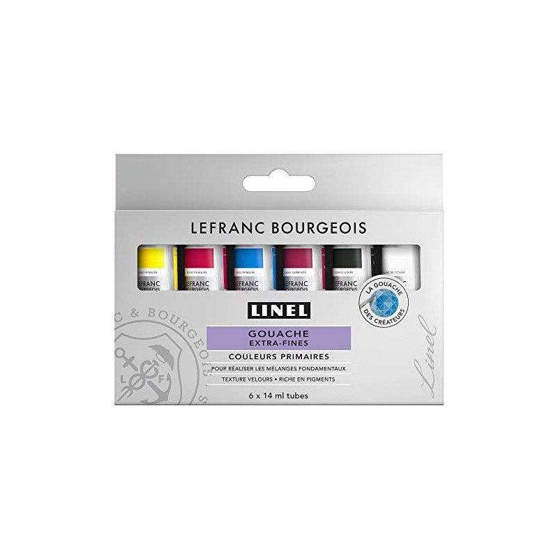 Lefranc & Bourgeois 301239 Linel Gouache Extra Fine and Smooth