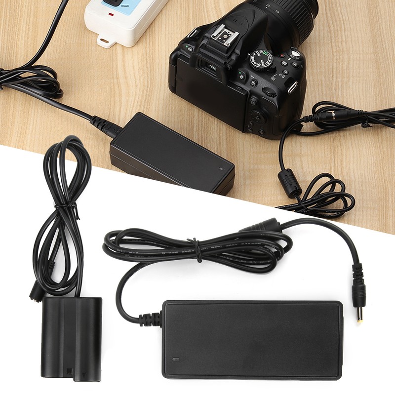 AC Power Adapter DC Coupler ENEL15 Full Decoded Dummy Battery