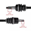Caltric Front Right CV Joint Axle Shaft fits Hisun 47230-107-0000