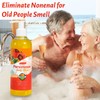 Hoveimpee Persimmon Body Wash for Women Men Odor Controlling, Natural