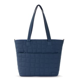 Sakroots Metro Tote Bag - Large Shoulder Bag For Everyday & Travel - Handbag With Zipper Closure & Dual Shoulder Strap