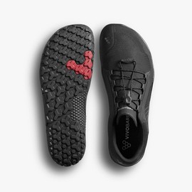 Vivobarefoot Primus Trail FG 3.5 Mens Obsidian