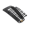 100pcs Hair Extension Clips Multipurpose 38mm 10 Teeth Wig Clips