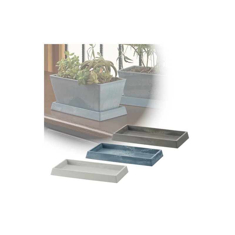 Richell 170238 Botany Rectangular Plate 27 Type (Plate Only/Planter Sold