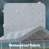 10x20 ft Carport Replacement Top Cover, Heavy Duty Waterproof &