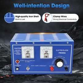 SHZICMY Gold Plating Machine, 30A 110V Platinum Gold Silver Plating Machine Jewelry Plating Rectifier Jewelry Plater Electroplating Rectifier