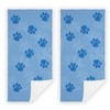 Easternproject 2 PCS Cat Dog Paw Hand Towels Lovely Animals
