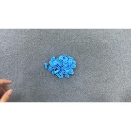 Replacement Parts For 40X Car Blue Windscreen Cowl Top Fastener Clips Retainer Rivet 90602-TA0-003 Mod-GS95-2091