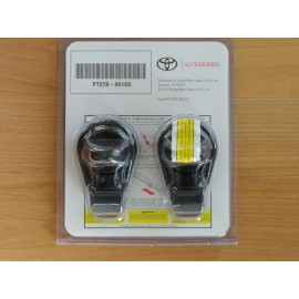 Toyota NEW Genuine Toyota Tacoma Mini Tie Downs (Set of 2) Black - PT 278-00160