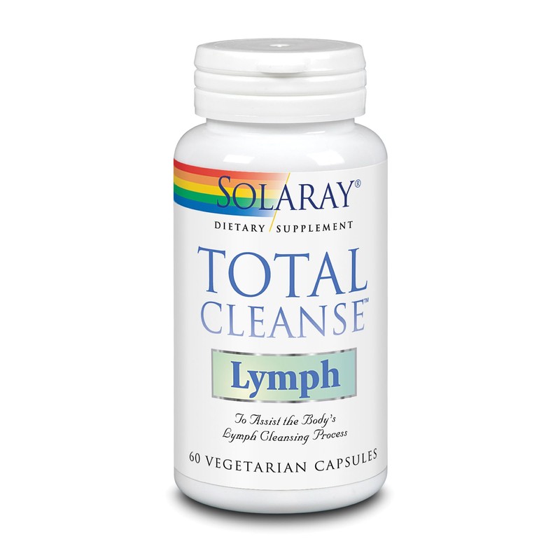 SOLARAY Total Cleanse Lymph - Herbal Wellness Complex - Ginger