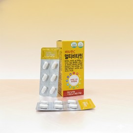 [Vitamin 1 type, Mineral 8 types] Multivitamin 1,100mg X 30 tablets (33g)