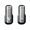 Single Cylinder Keyless Electronic Deadbolt Finish: Satin Nickel Brass