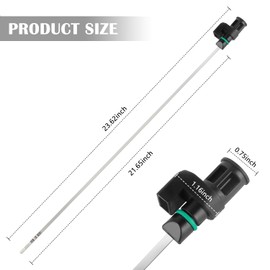 Car Transmission Dipstick,Transmission Fluid Oil Level Indicator Gauge,CVT Transmission Fluid Dipstick Compatible with Nissan Altima Maxima Quest Roque,Replacement OEM#31086-JA00A,31086-JA000