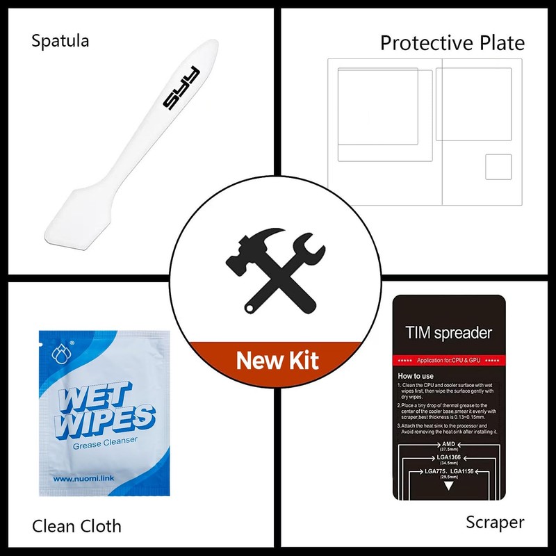 SYY Thermal Paste, 3g Upgrade Easy to Apply Thermal Paste