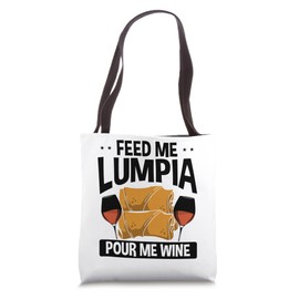 Filipino Lumpia Wrappers Philipino Snack Filipino Food Tote Bag