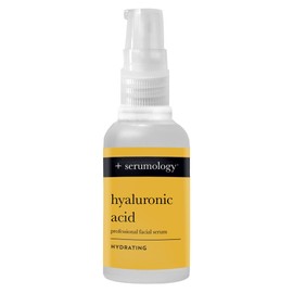 SERUMOLOGY HYALURONIC ACID Professional Facial Serum 30ml, 100% Plant Based Hydrating Skincare Serum