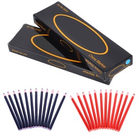 24Pcs Sewing Mark Chalk Pencil Tailor's Marking Tracing Tools Free Cutting Fabric Line Drawing