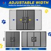 MICTUNING Heavy-Duty Aluminum RV Screen Door Protector Grille – Adjustable