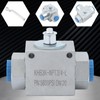 3 Way Hydraulic Ball Valve, 3/4 in NPT Female Hydraulic