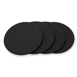Coaster Felt Design Felt 100% Wool Felt Pack of Filzbrand Round 10 cm Diameter, 3 mm thick, Pack of 4)