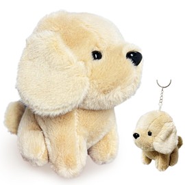 Cute Dog Stuffed Animals for Girls and Boys, Mini Kawaii Puppy Plushies Toy, Puppy Plush Toys Kids Keychain, Small Stuffed Animal for Kids and Toddlers Party Favors, Classroom Prizes