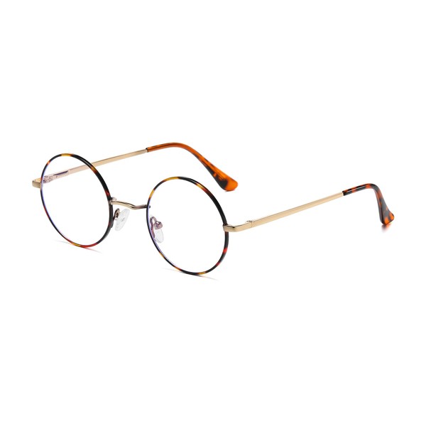 EYLRIM Round Blue Light Blocking Glasses for Women Men Circle