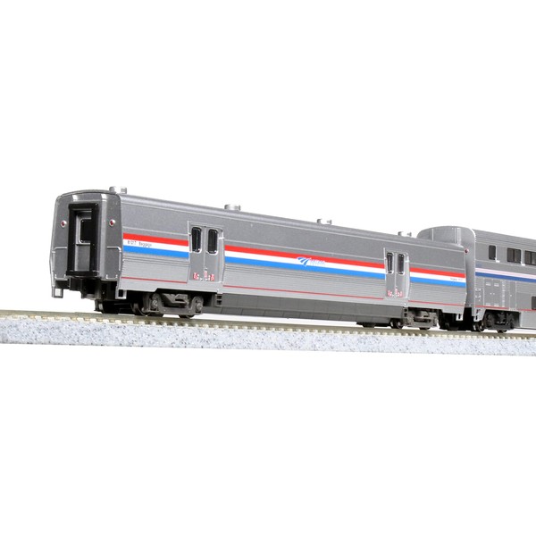 KATO 10-1789 N Gauge Amtrack Super Liner Set of 6 Railway Model Passenger Cars