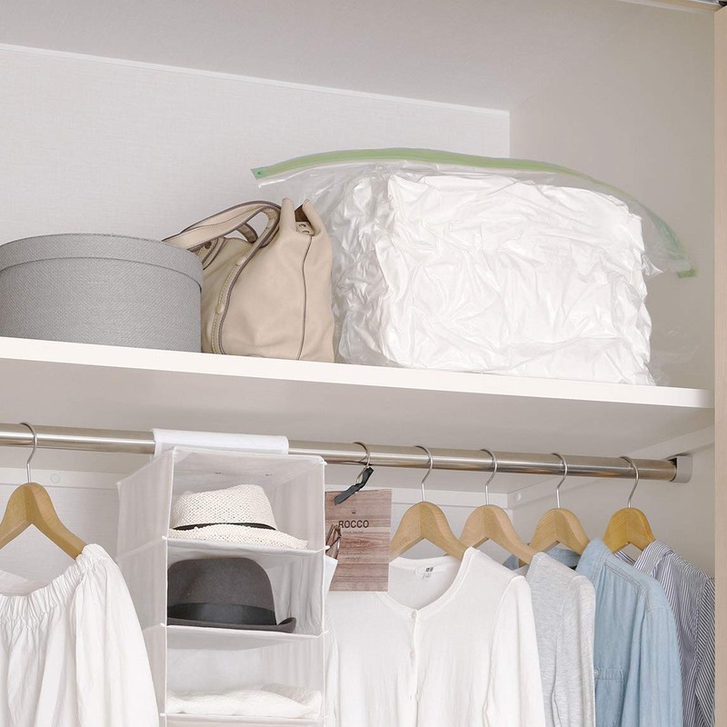 Towa Sangyo Storage Bag, Just Press From Above Compression Pack,