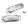 F Season 2x Shell Handle Inlet Shell Sliding Door Handle