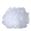 Puf de ducha (malla blanca, 6 unidades, 35 g/piezas)