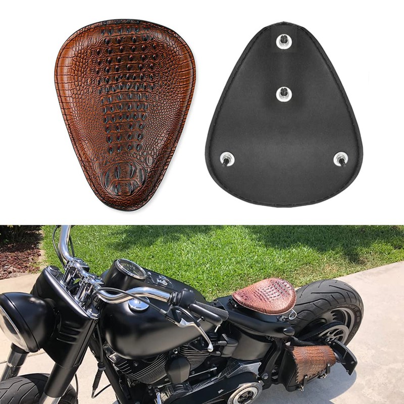 Bobber Motorcycle Solo Seat Compatible With Sportster XL 1200 883