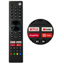 8142026675573B - Mando a distancia compatible con Sceptre Android TV con asistencia de voz