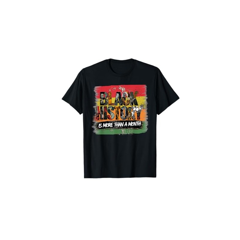 History Month Design Celebrating African Americans T-Shirt