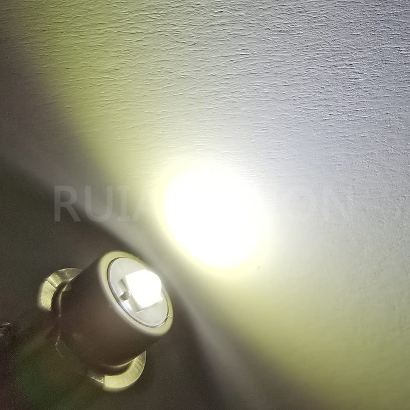 Ruiandsion P13.5S LED Bulb 1-9V LED Flashlight Bulb 1.5V 3V