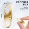 24 Pcs Zipper Clips Anti Theft Dual Opening Design Zipper