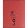 RHINO 48 Page 10mm Squares Exercise Book - Red, Pack