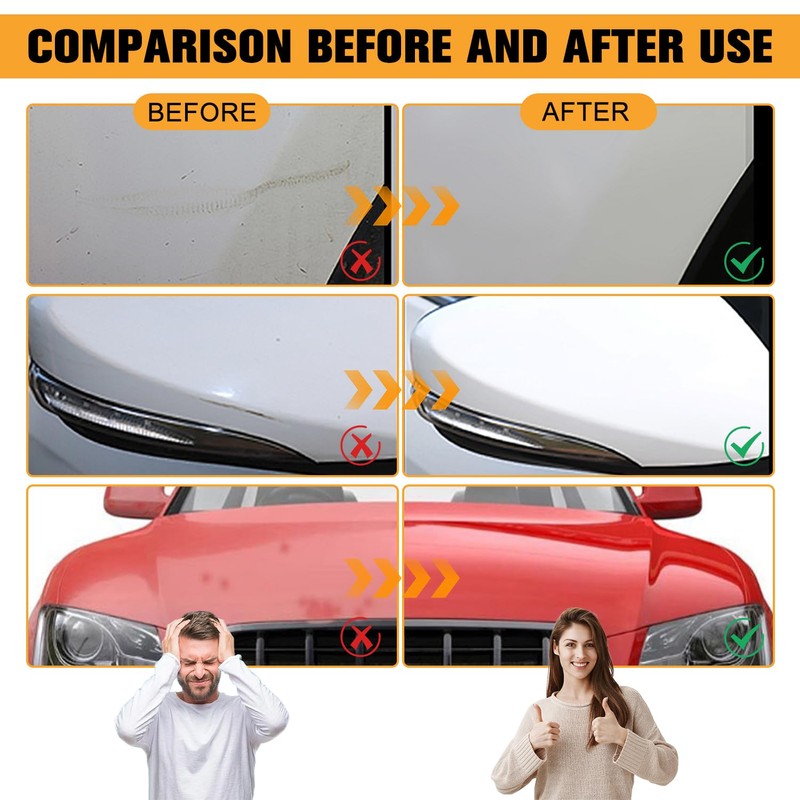 2 PCS Car Scratch Removal Wax, 2025 Upgraded Scratch Remover