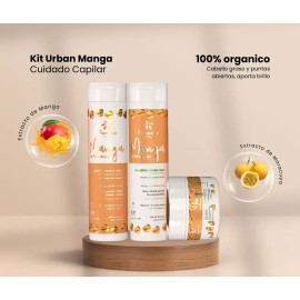 Kit Floractive Shampo Acondicionador Mask Cabello Graso