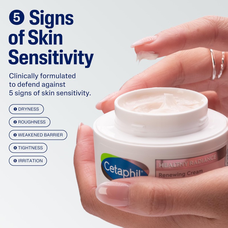 Cetaphil Face Cream, Healthy Radiance Renewing Cream, Visibly Reduces Look