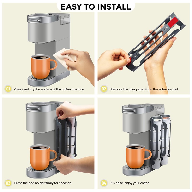 K Cup Holder for Keurig: Coffee Pod Holder for Counter