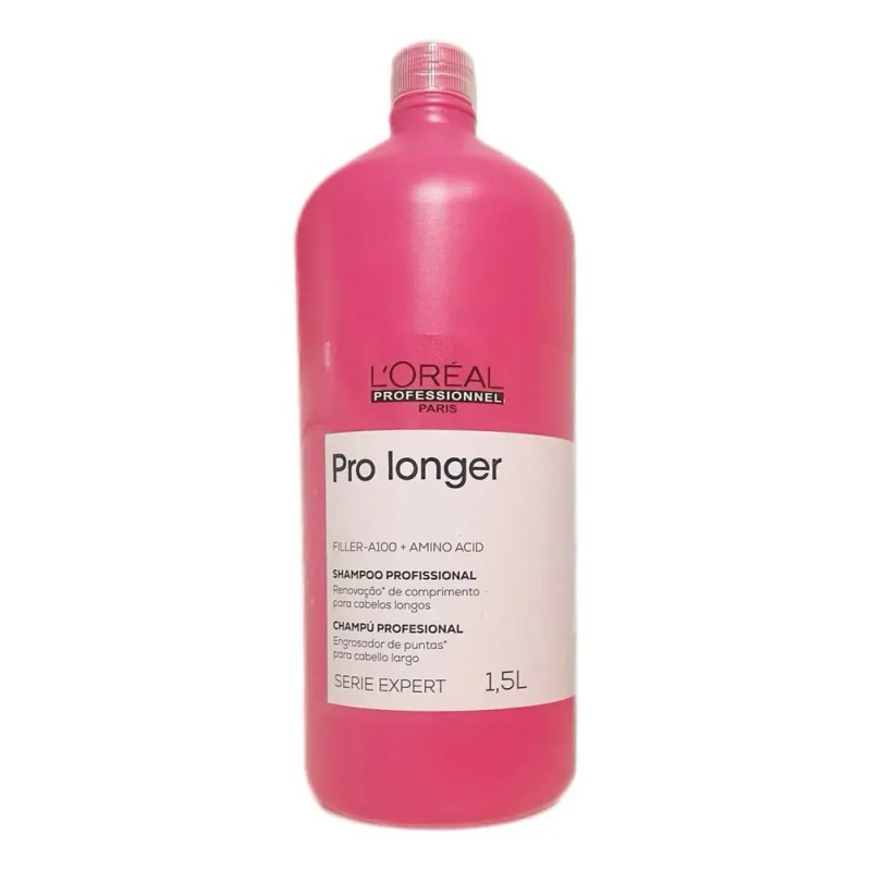 Shampoo L'Oréal Professionnel Pro Longer en botella de 1.5L por
