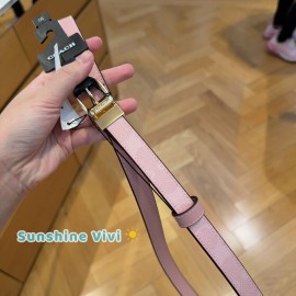 Coach NWT Coach Classic Buckle Cut To Size Reversible Belt, 18 Mm cx058 powder Pink