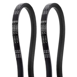 sourcing map 2pcs B-1092 V-Belts Drive Belt 1092mm(43") Inner Girth 17mm Top Width B Section Rubber for Power Transmission