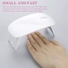 Lampara LED Secador de Uñas (Blanco)