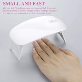 Lampara LED Secador de Uñas (Blanco)