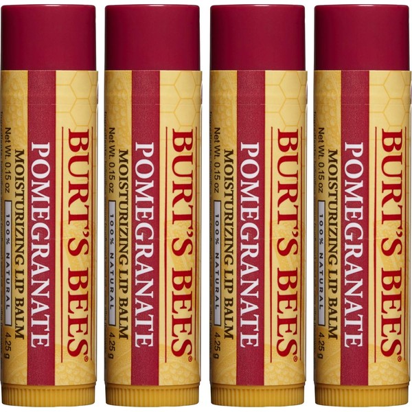 Burt's Bees 100% Natural Moisturizing Lip Balm, Mango with Beeswax & Fruit Extracts - 2 Tubes